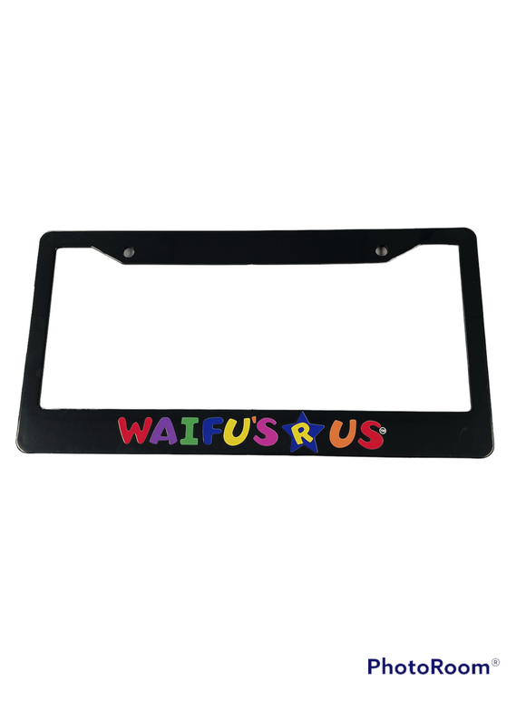 Waifu'sRus License plate frame
