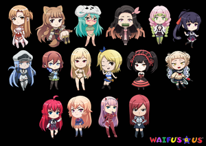 Waifu'sRus Waifu Chibis